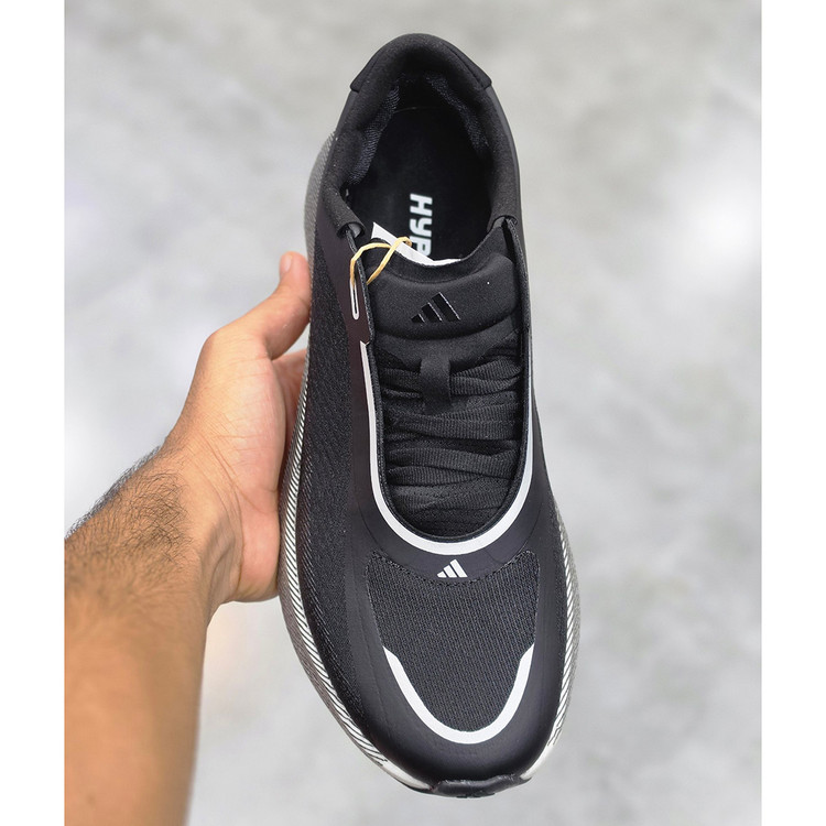 آدیداس هایپر بوست اج مشکی سفید adidas Hyper Boost Edge Black White