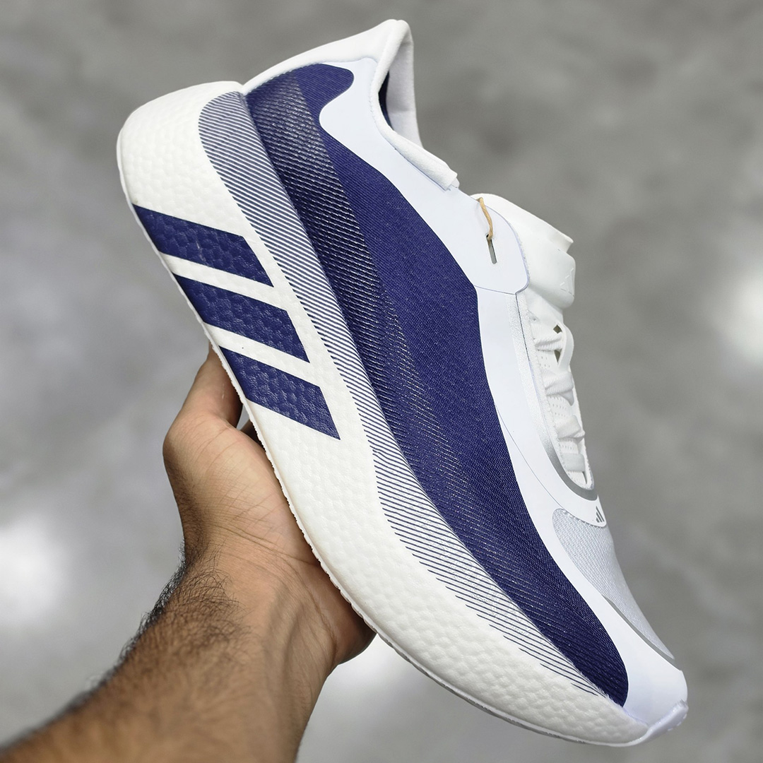 آدیداس هایپر بوست اج سفید سرمه‌ای adidas Hyper Boost Edge White EQT Blue KI1911