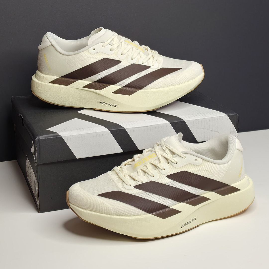 آدیداس آدیزیرو کرم قهوه‌ای adidas Adizero Evo SL Shadow Brown KK1348