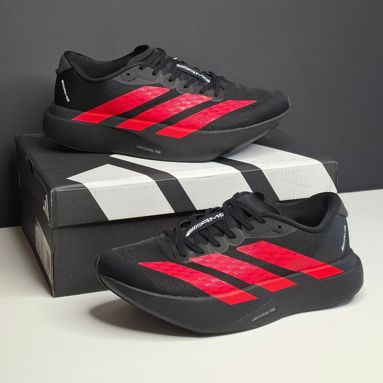 آدیداس آدیزیرو مرسدس ایامجی adidas Adizero Evo SL Mercedes AMG Black Lucid Red KH8833