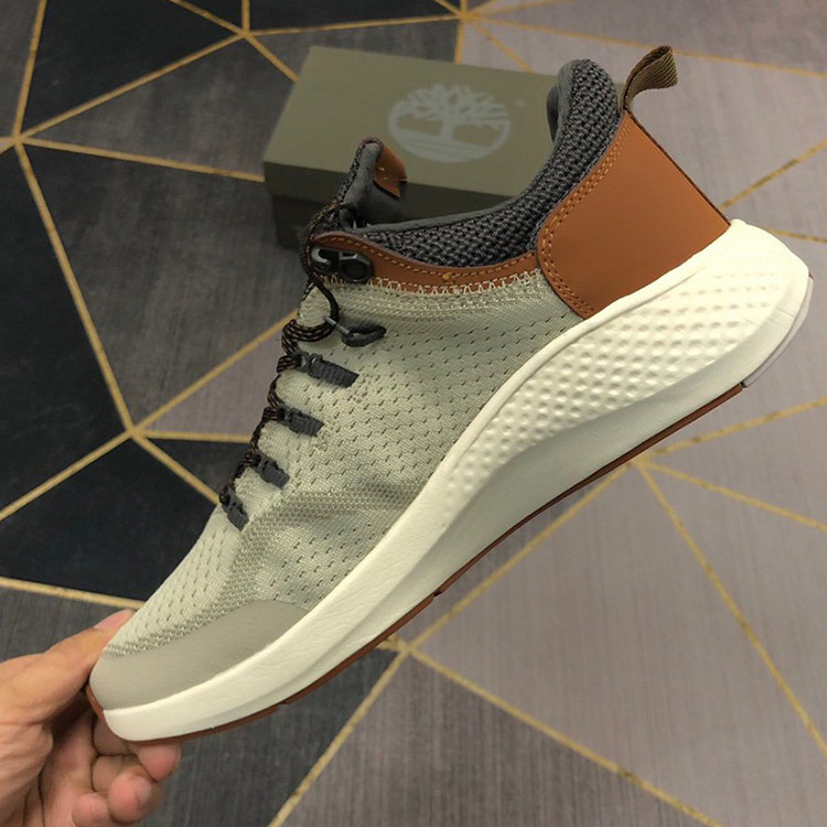 کفش راحتی مردانه تیمبرلند فلایروم کرم قهوه ای TIMBERLAND MEN FLYROAM