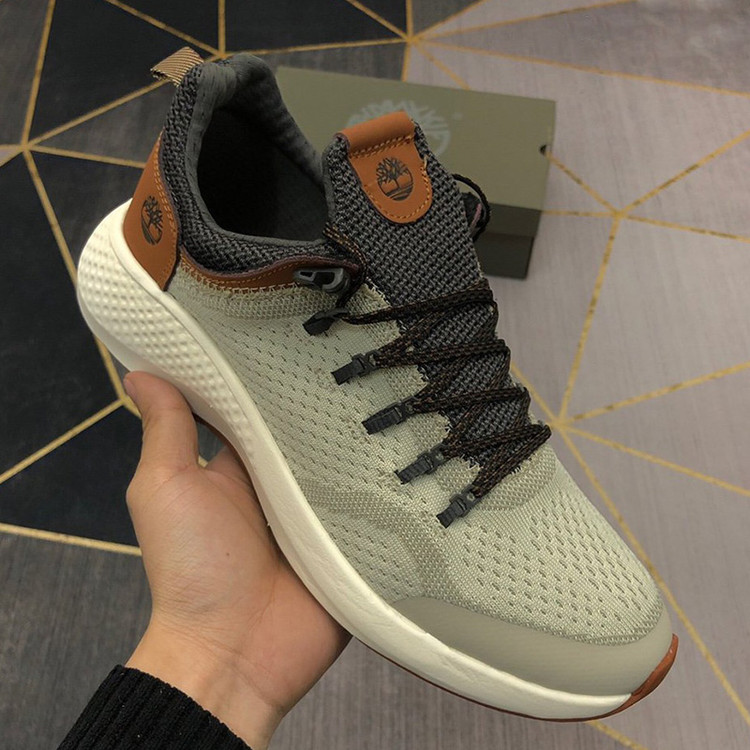کفش راحتی مردانه تیمبرلند فلایروم کرم قهوه ای TIMBERLAND MEN FLYROAM