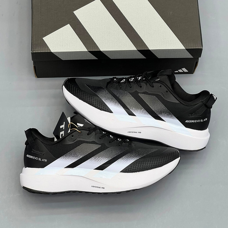 آدیداس آدیزیرو ایوو اسال ایتیآر مشکی سفید گریدینت adidas Adizero Evo SL ATR