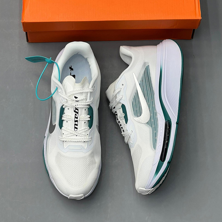 نایک پگاسوس پلاس سفید سبز Nike Pegasus Plus 2