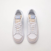 کفش نایک بلیزر وینتج سفید آبی روشن Nike Blazer Low 77 Vintage