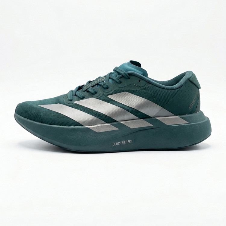 آدیداس آدیزیرو سبز تیره نقرهای متالیک adidas Adizero Evo SL Aurora Ivy JQ4663