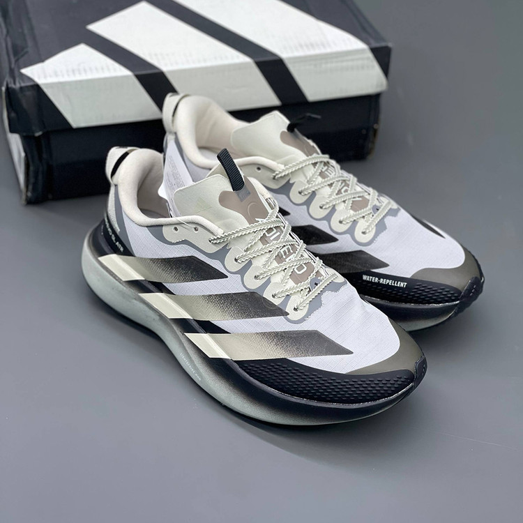 آدیداس آدیزیرو ایوو اسال ایتیآر بژ مشکی طوسی adidas Adizero Evo SL ATR Beige Black KK0309
