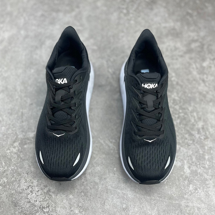 کفش هوکا کلیفتون 8 مشکی سفید Hoka Clifton 8