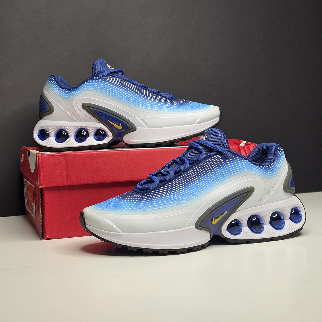 نایک ایرمکس دی ان آبی سفید خاکستری Nike Air Max Dn