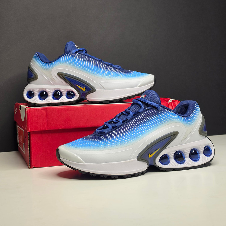 نایک ایرمکس دی ان آبی سفید خاکستری Nike Air Max Dn