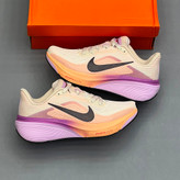 نایک ایر زوم پگاسوس کرم نارنجی بنفش Nike Air Zoom Pegasus 42