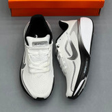 نایک ایر زوم پگاسوس سفید سیلور مشکی Nike Air Zoom Pegasus 42