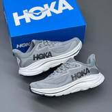 کفش هوکا کلیفتون 10 طوسی روشن Hoka Clifton 10